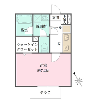 マンハイム　ノルデンの間取図