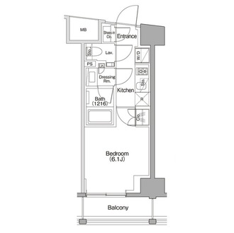 ザ・パークハビオＳＯＨＯ代々木公園の間取図