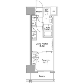 ザ・パークハビオ滝野川の間取図