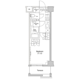 ザ・パークハビオ下北沢の間取図