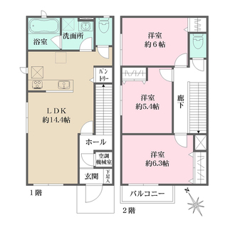 ザ・パークメゾンイーストの間取図
