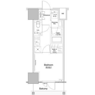 ザ・パークハビオ板橋区役所前の間取図