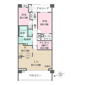 パークハウス杉並高井戸の間取図