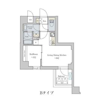 Brillia　ist 文京六義園の間取図