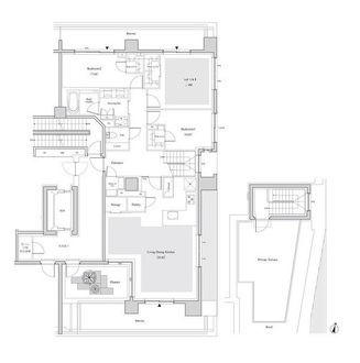 ザ・パークハビオ代々木の間取図