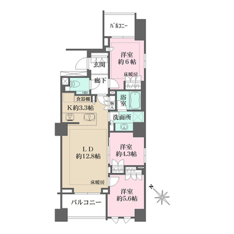 Ｂｒｉｌｌｉａ文京西片の間取図