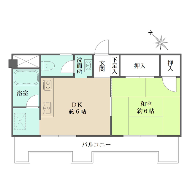 コープサンコーの間取図