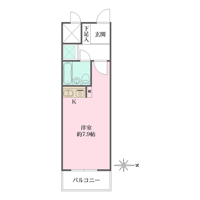 シティコープ浅草橋’９０の間取図