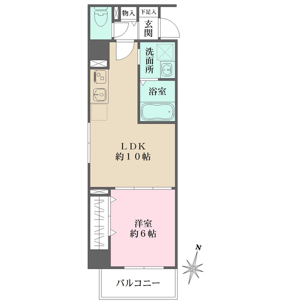 フレア・Ｆの間取図