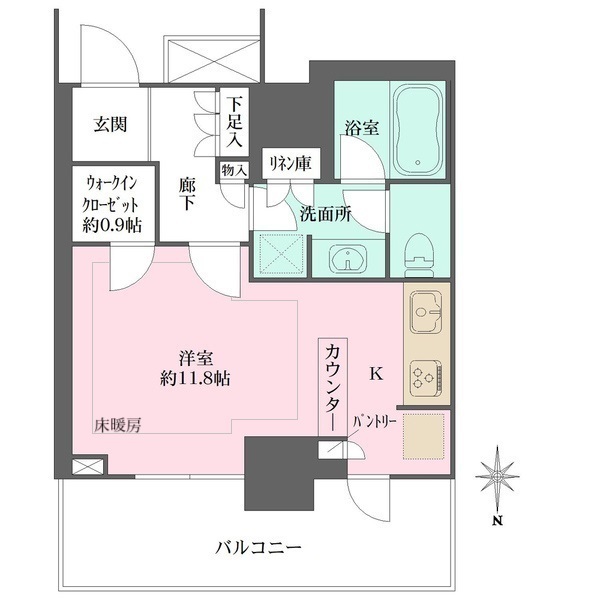 浅草タワーの間取図