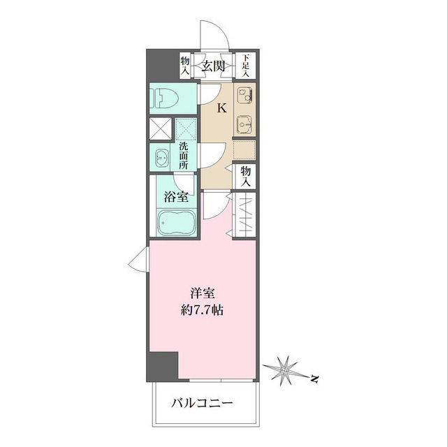 ＷＨＡＲＦ森下の間取図