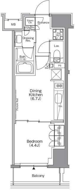 ザ・パークハビオ本所吾妻橋の間取図