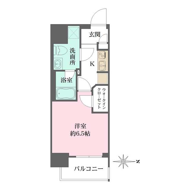 エムズイースト亀戸ＩＩの間取図