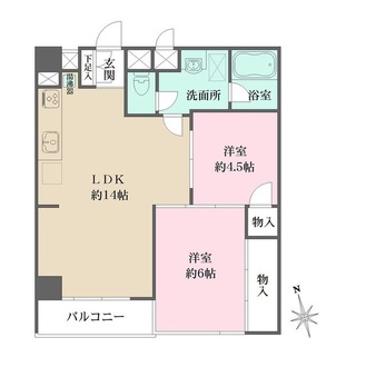 藤和柏コープの間取図