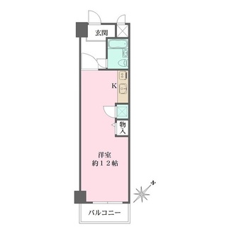 ビラ松濤の間取図