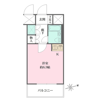 シティコープ上野広徳の間取図