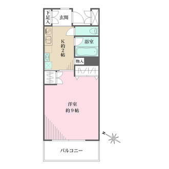 コートアヴェニュー文京本駒込の間取図