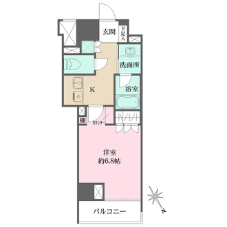 ファミール東京グランリッツの間取図