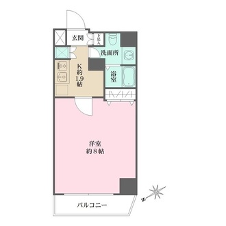 ラヴィーナ北上野の間取図