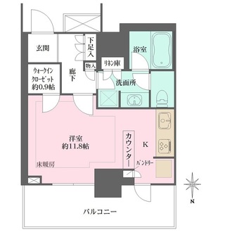 浅草タワーの間取図