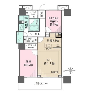 浅草タワーの間取図
