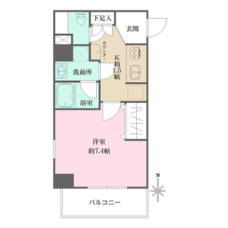 スコラタワーの間取図