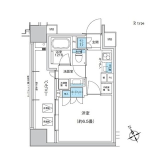 ザ・パークハウス浅草橋タワーレジデンスの間取図