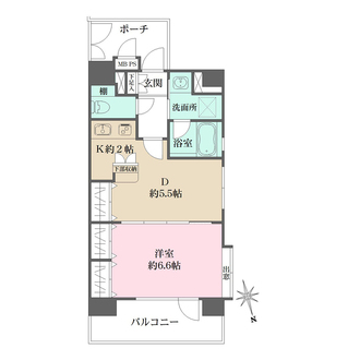 ライオンズマンション浅草雷門の間取図
