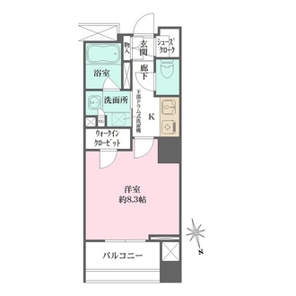 グランスイート明石町の間取図