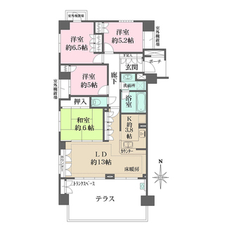 グランヒルズ東陽町の間取図