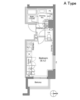 ザ・パークハビオ上野御徒町の間取図