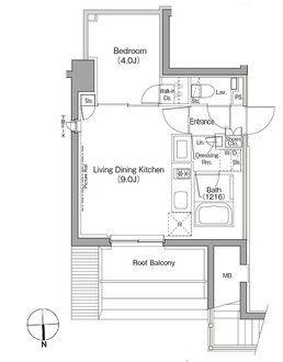 ザ・パークハビオ根岸三丁目の間取図