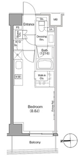 ザ・パークハビオ根岸三丁目の間取図