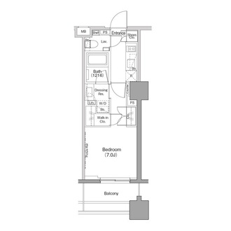 ザ・パークハビオ木場の間取図