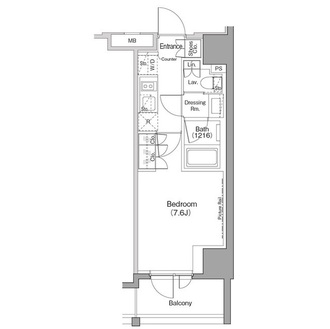 ザ・パークハビオ木場の間取図