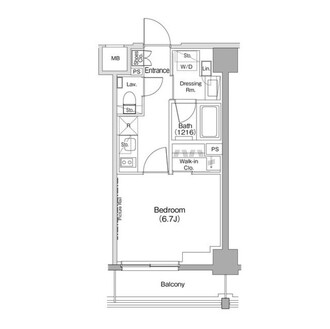 ザ・パークハビオ住吉の間取図
