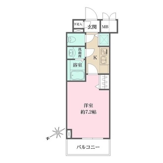 グランド・ガーラ銀座の間取図