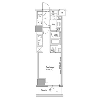ザ・パークハビオ小石川の間取図