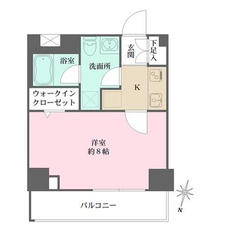 ベルフェリーク木場の間取図