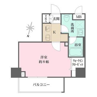 ベルフェリーク木場の間取図