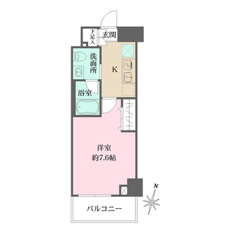 ベルフェリーク木場の間取図