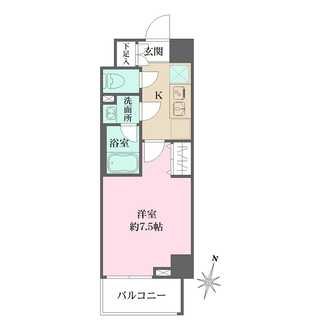 ベルフェリーク木場の間取図