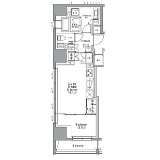 ザ・パークハビオＳＯＨＯ大手町の間取図