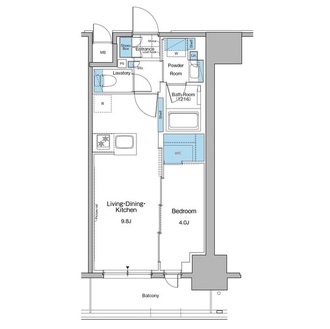 ルフォンプログレ秋葉原マークスの間取図