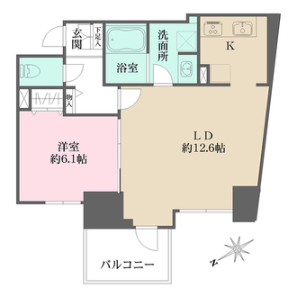 ロイジェント三ノ輪の間取図
