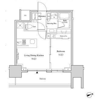 ザ・パークハビオ北千住の間取図