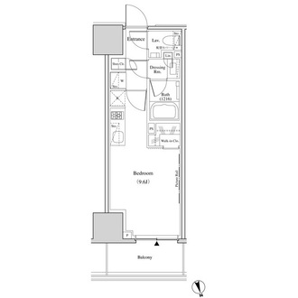 ザ・パークハビオ北千住の間取図