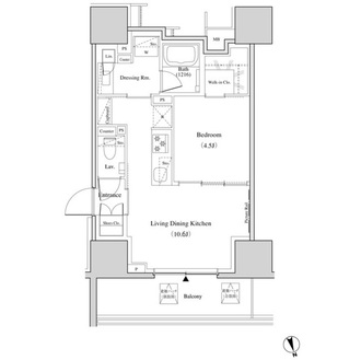 ザ・パークハビオ北千住の間取図