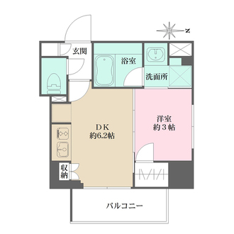 インプルーブ西日暮里の間取図