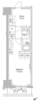 ザ・パークハビオ日本橋茅場町の間取図